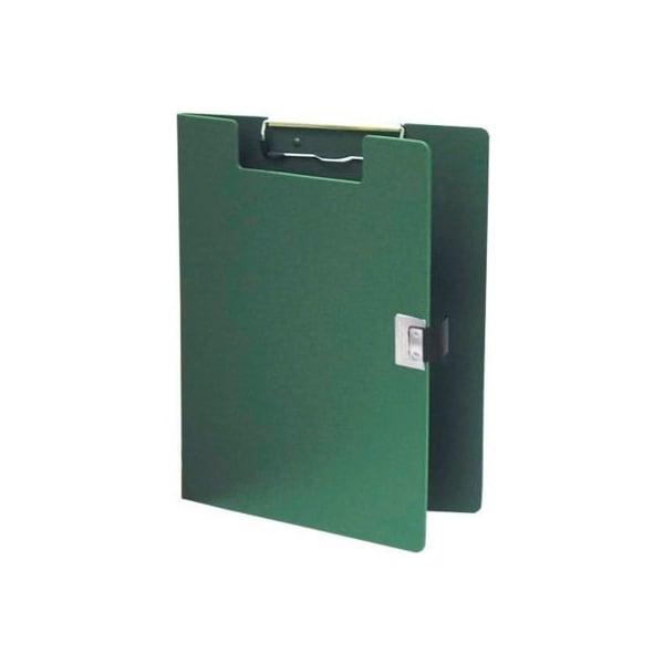 Omnimed Standard Covered Poly Clipboard, 10"W x 13"H, Forest Green